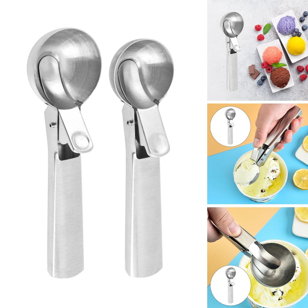Fruit Ice Ball Spoon Water Melon  Non-Stick Digging Spoon Tool Cookie  for Family