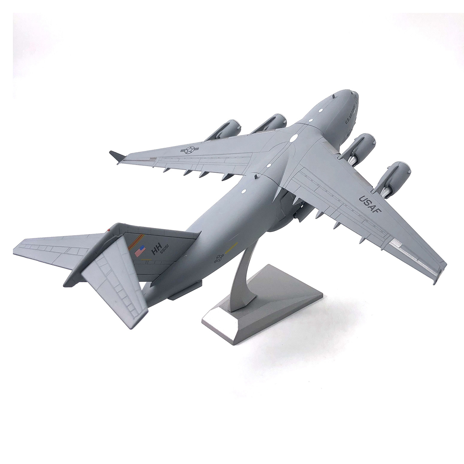 Collection Usa C-17 Transport Plane Scale: 1/200 Die-cast Models Toys with