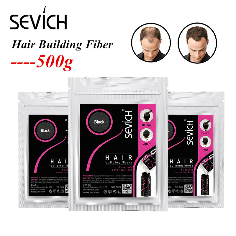 Best of Sevich 500g Hair Building Fiber Refill Hair Thinning Thickening Hair Growth Fiber Keratin Fiber For Hair Anti Hair Loss Products Reviews & Tips