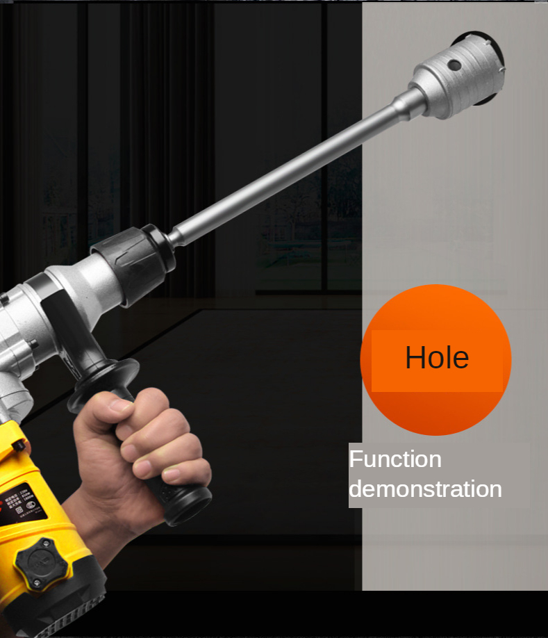 Title 2, 220V Electric drill household multi-function el...