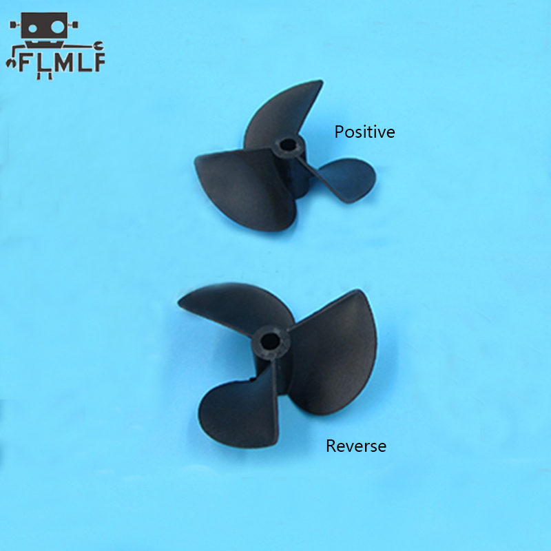 Rc Boot Nylon 3-Blatt-Propeller für 3 mm/4 mm/4,8 mm Welle Rc Boot 3-Blatt-Kunststoffpaddel – Detail 8