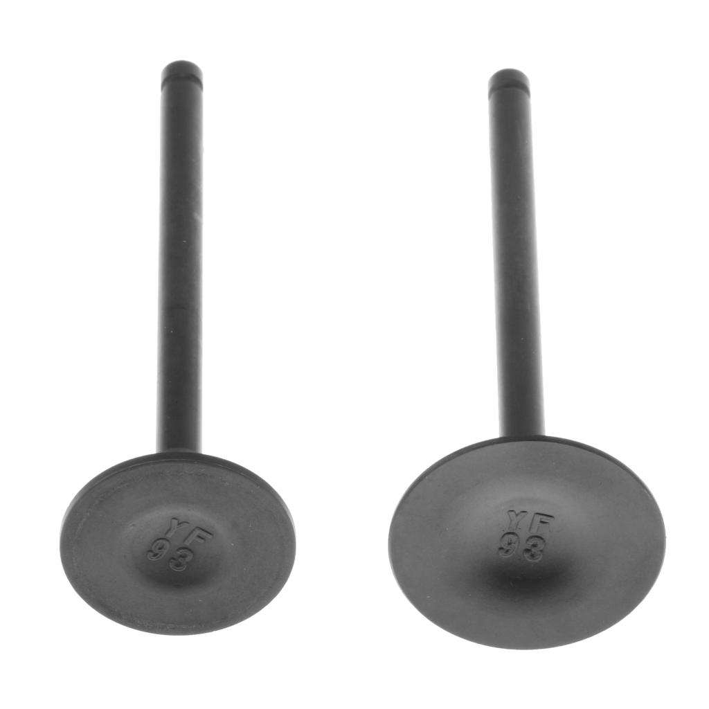 2 Packs Intake Valve Exhaust Valves Set, 250cc Engine Head Intake Exhaust Valves for DIRT BIKE ATV