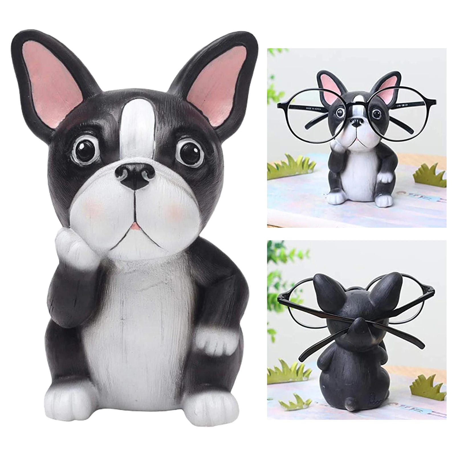 Puppy Dog Glasses Holder Stand Eyeglass Retainers Sunglasses Display Cute Animal Design Gift