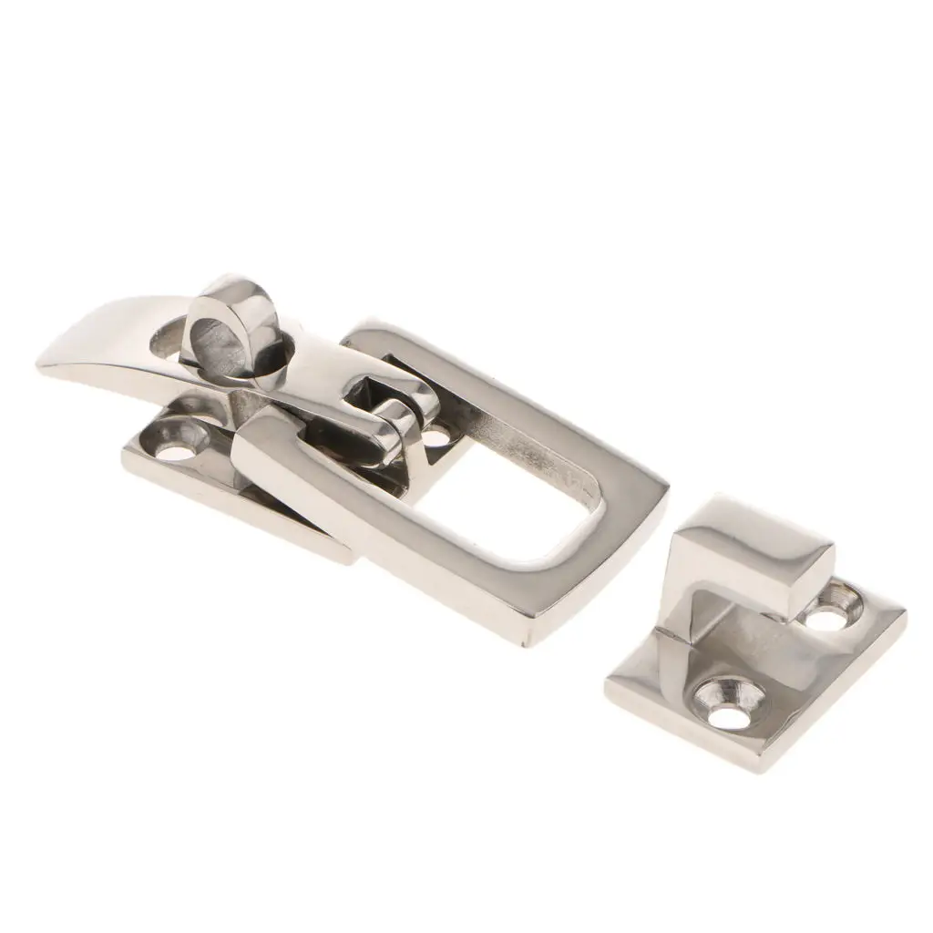 316 Stainless Steel Heavy Duty Lockable Hasp/Hold Down/Hatch Clamp Latch