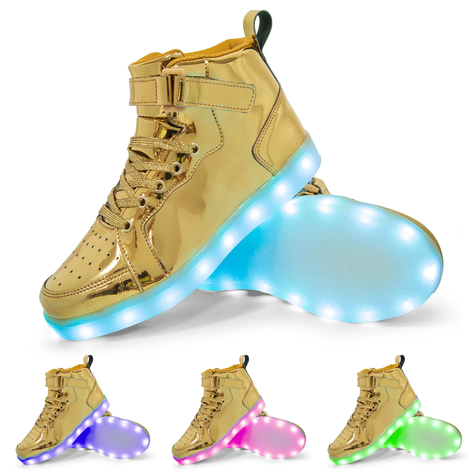 women's vulcanize shoes discontinued Men Led Luminous Shoes Women High-Top Charging Glowing Sneakers Children USB Rechargeable Shuffle Dance Shoes Size 25-47 women's vulcanize shoes expensive