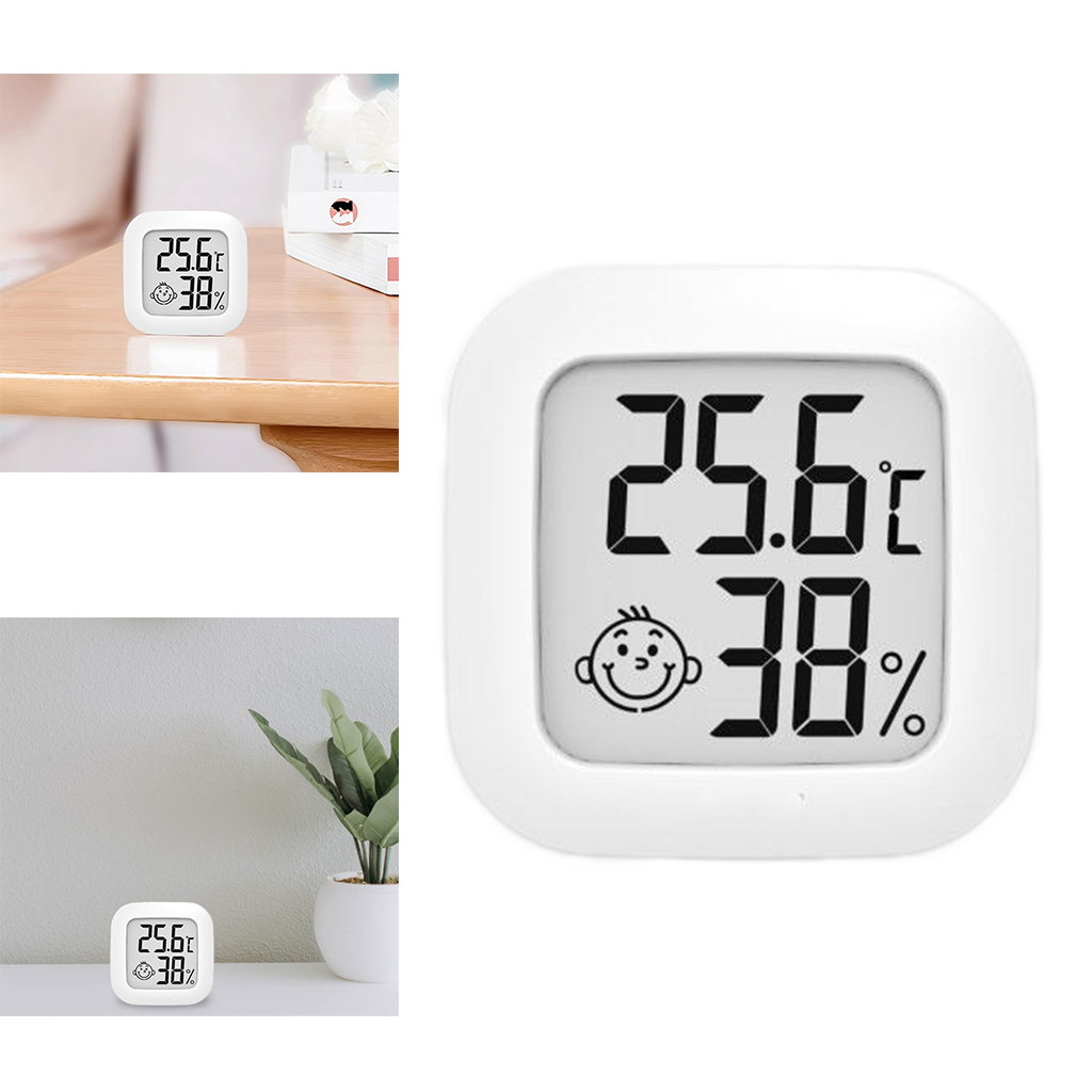 Pro Digital Indoor Thermometer Hygrometer Travel Temperature Humidity Meter