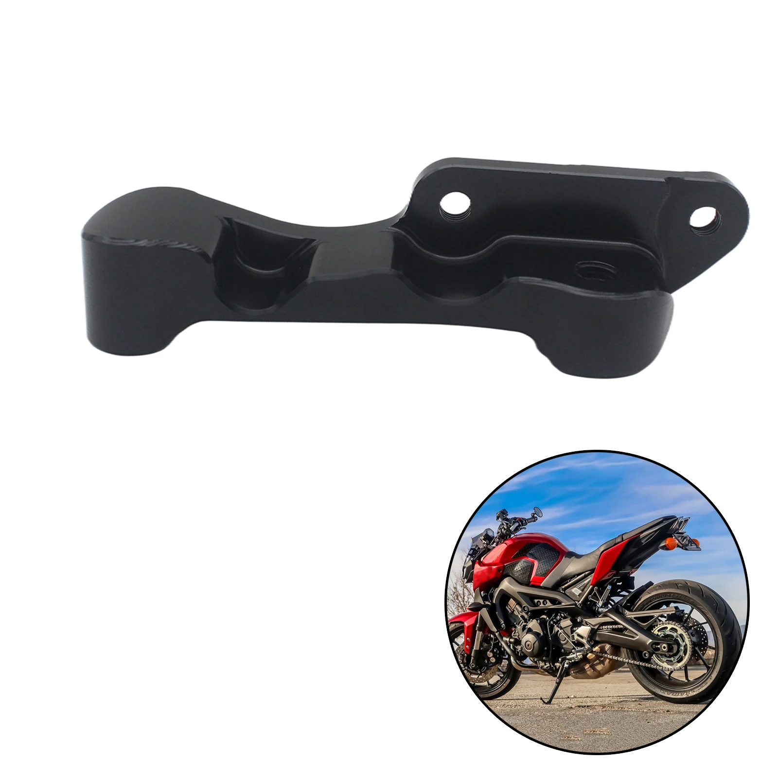Brake Disc Adaptor Bracket caliper Adapter Aluminum Motorcycle Accessories Brake Bracket Adapter Fit for Vespa GTS 300