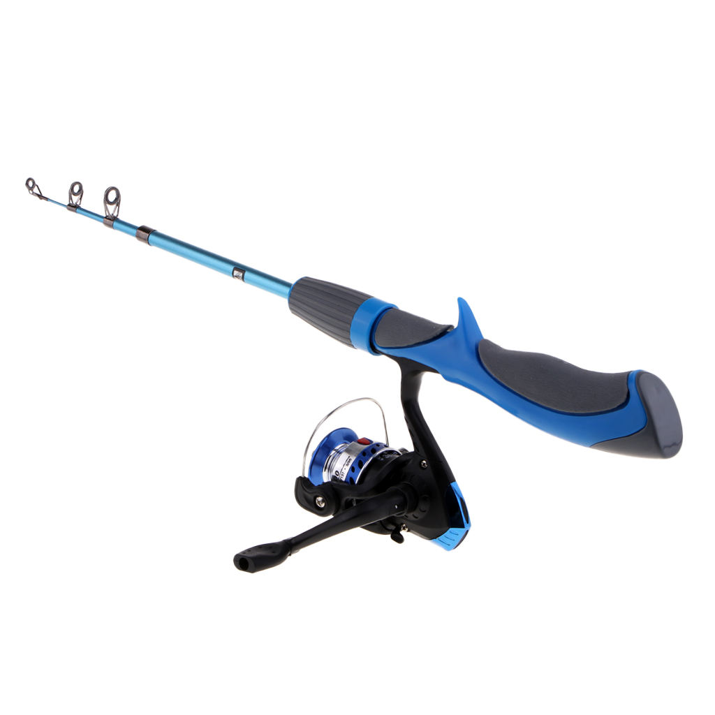 1.2M Ice Fishing Reel & Rod Combo for a Beginner First  Combo Fishing Rods for Fisherman