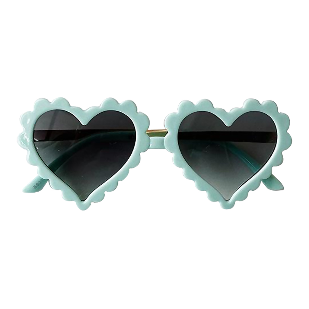 Plastic Sunglasses Heart Shaped Eyeglasses Eyeware Sun Glasses for Kids 3-6 Years Old