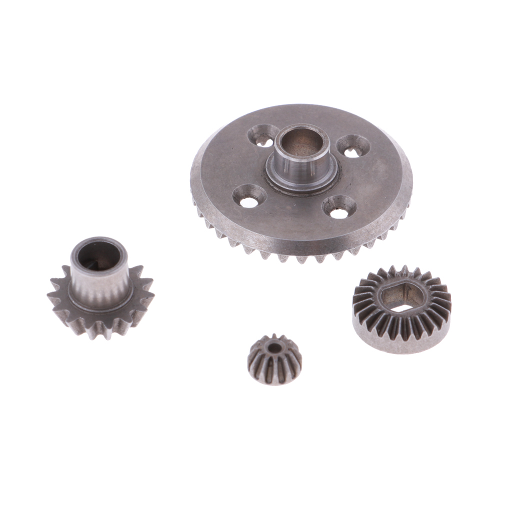 Set Steel Diff Differential Main Metal Spur Gears Pinions for WLtoys A949 A959 A969 A979 184012 1/18 RC Car