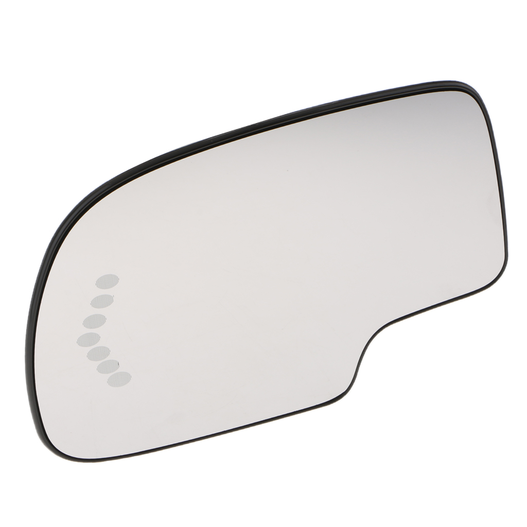 1 Piece Car Left Driver Side Heated Rearview Mirror with Light for Cadillac Escalade ESV /EXT Chevy Silverado