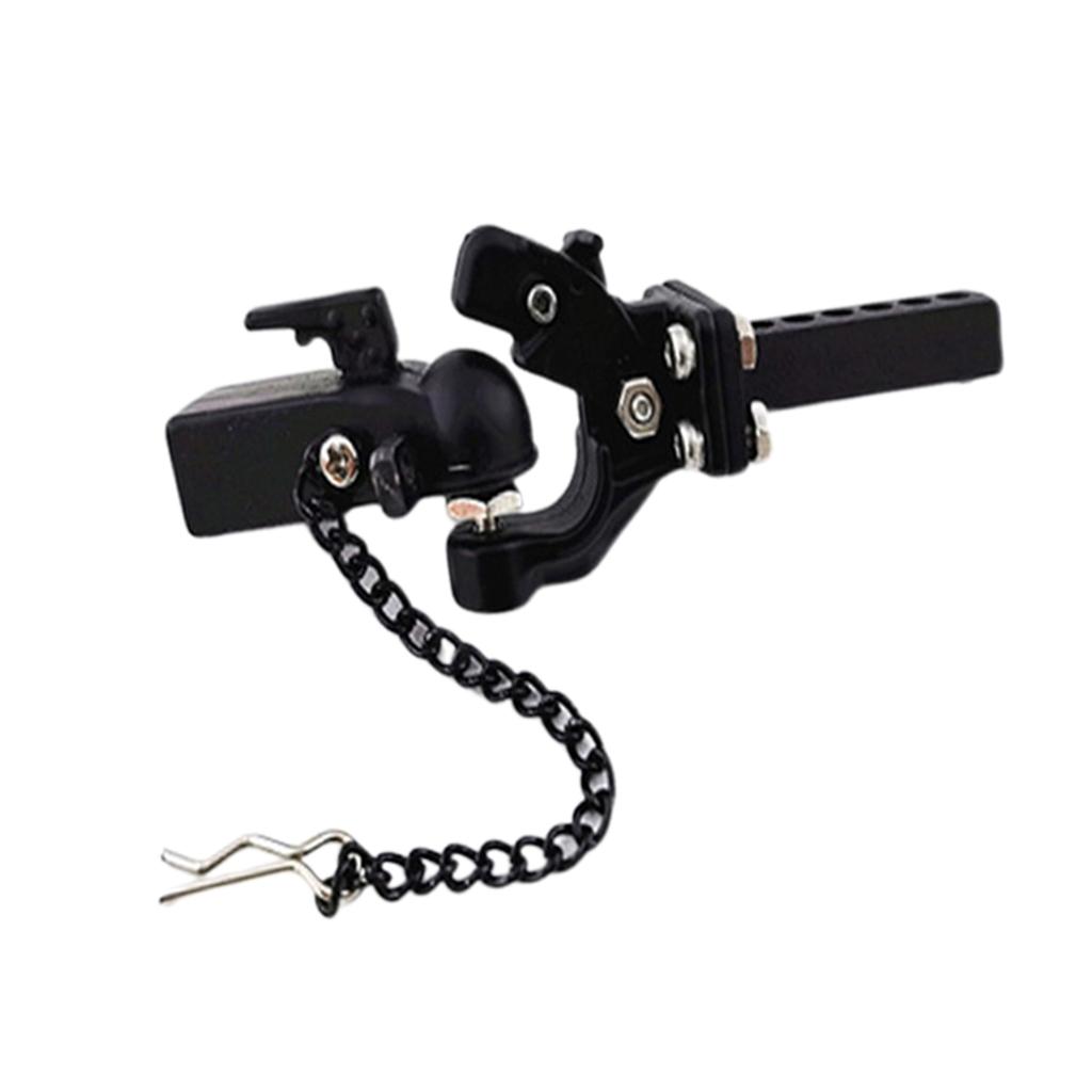 RC Tow Hook Trailer Set for 90046 90047 TRX4 1/10 RC Crawler Car Accessory