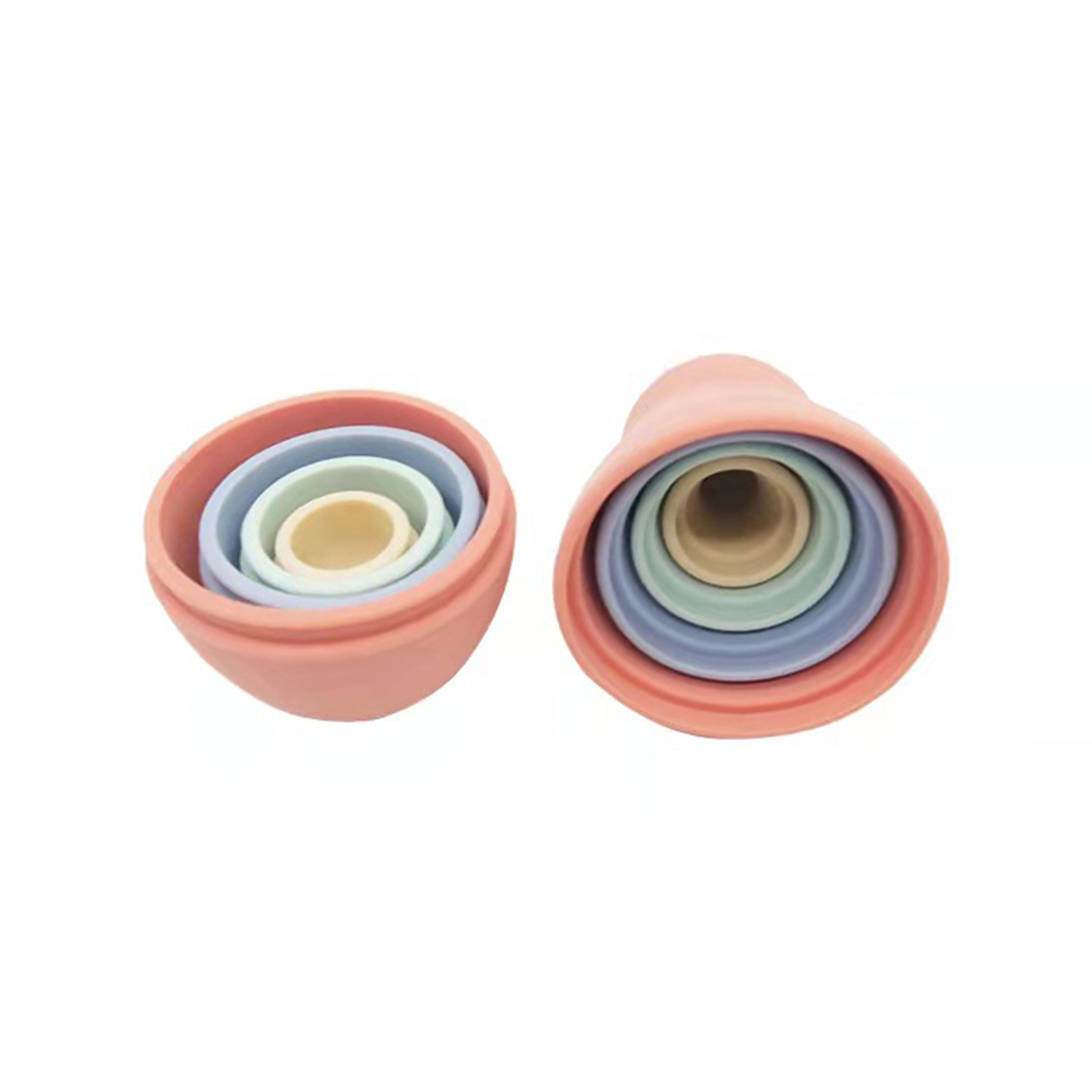 Soft Russian Nesting Doll Toy Babushka Dolls Teether Toys Desktop Ornament