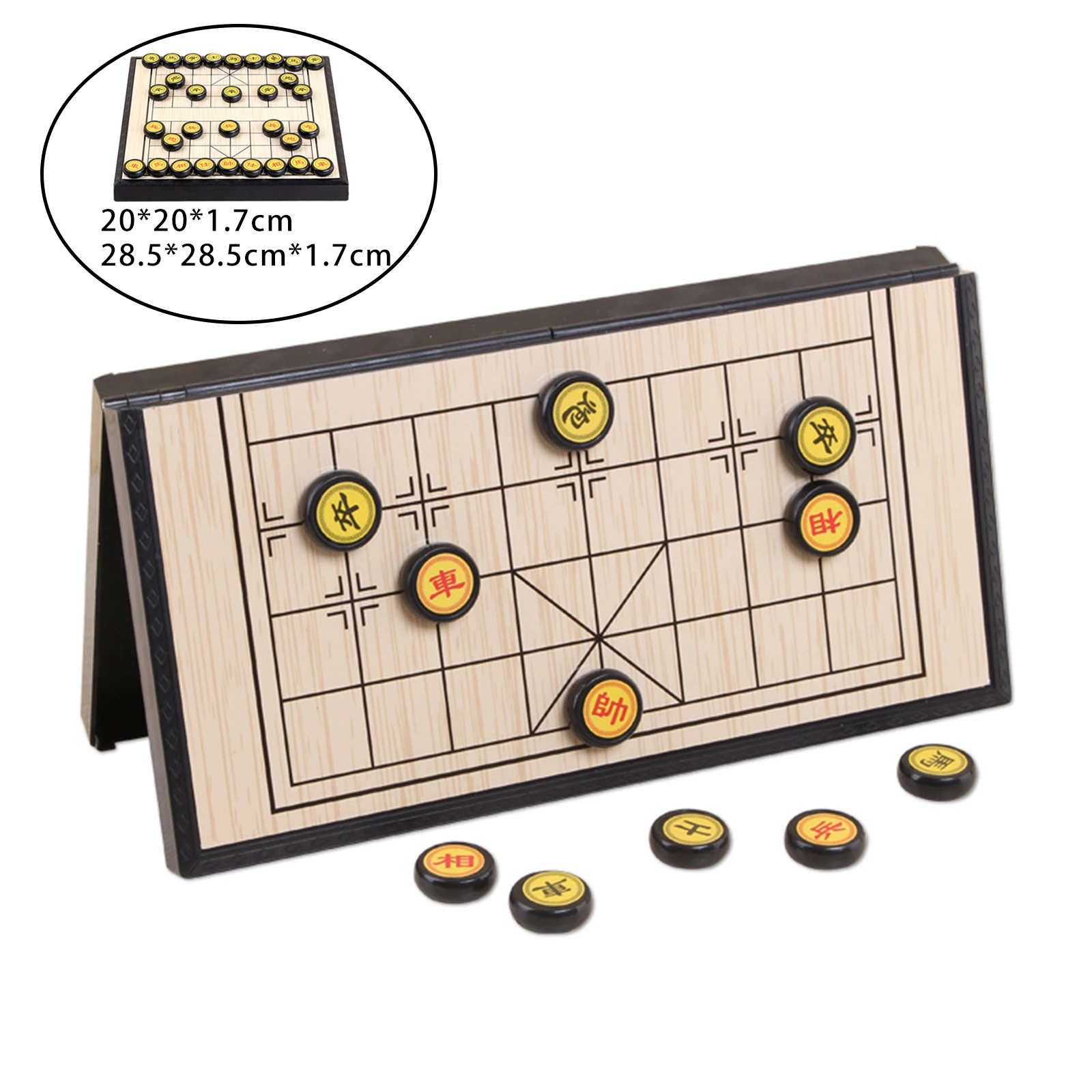Chinese Chess Set Travel Games Traditional Chinese Puzzle Games Two Person Board Games