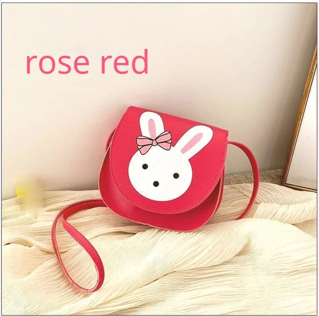 Baby Products Online - Fashion Baby Kids Girl Rabbit Shoulder Bag Crossbody Messenger  Bags Cute Animal Wallet Storage Bag Kids New Arrival Gift - Kideno