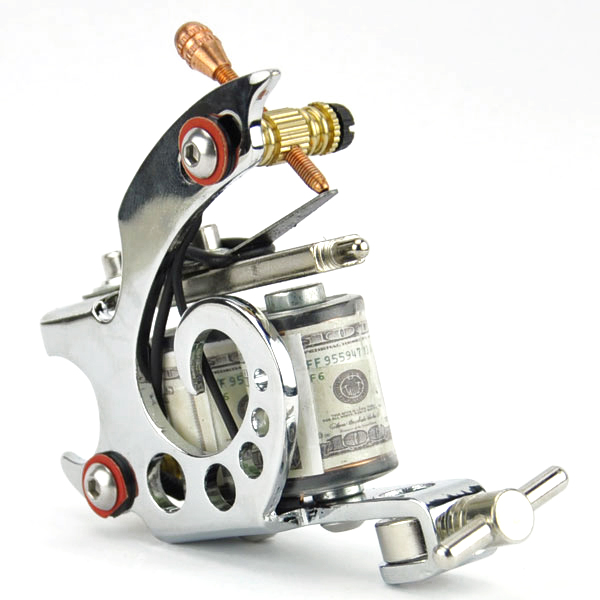 Fashion Modern 8 Wraps Dual Coil Tattoo Machine Liner Shader Fit Shading Lining