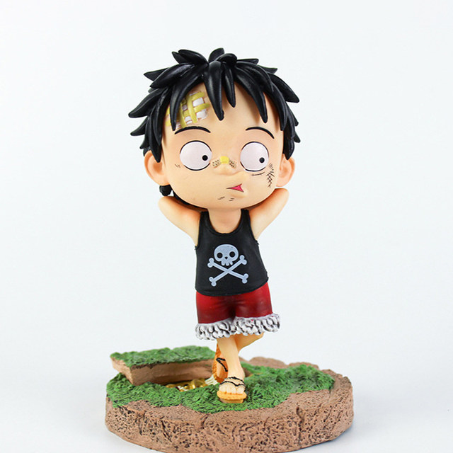 Monkey D. Luffy Funny, Action Figure Colecionável, One Piece