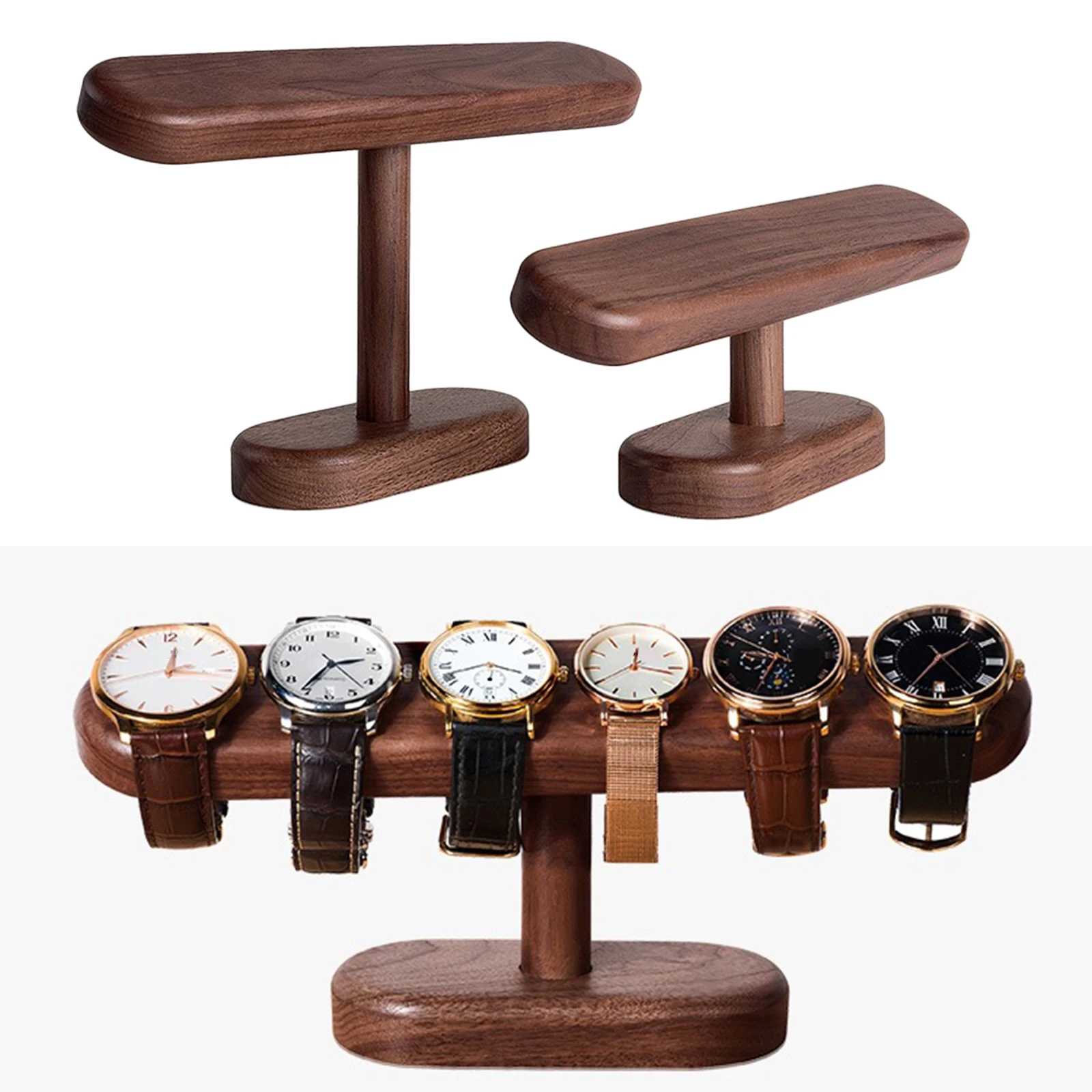 Wooden Jewelry Display Perfect for Bracelet Bangle Watch Home Organization