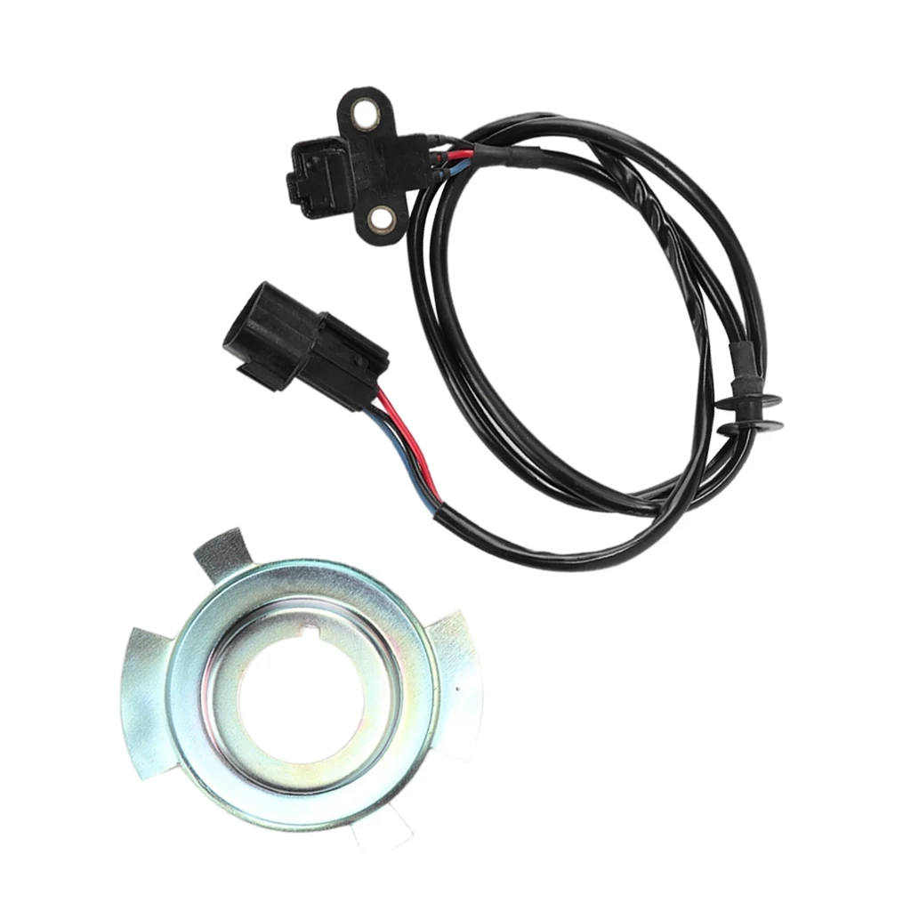 Crank Position Sensor with Vane Plate MD348238 MD342826, Durable Accessories