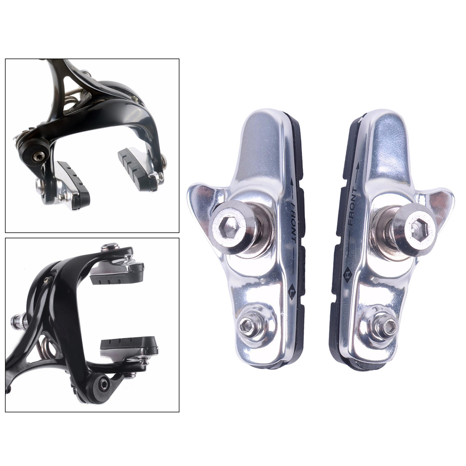 Light-Weight Road Bike Folding Bicycle Parts Brake Shoes Pads for C-Brake Caliper Cheap