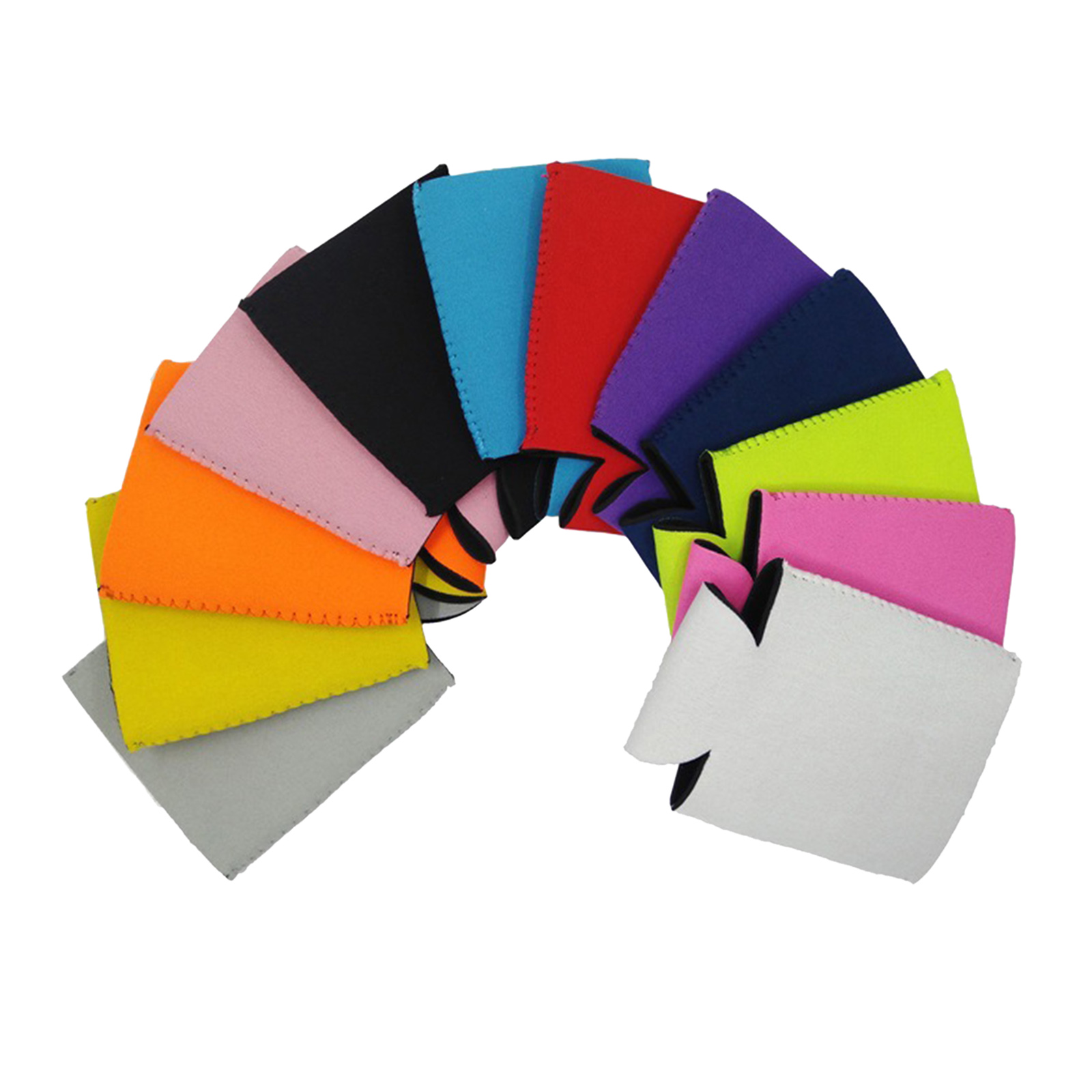 10Pcs Blank Can Cooler Sleeves Plain Soft Insulated Blanks for Soda, Beer, Water Bottles,HTV Vinyl Projects,Wedding Favors,Gifts
