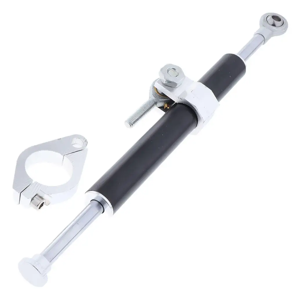 Universal 330mm Motorcycle Stabilizer Damper Steering Safety Control Aluminum Alloy