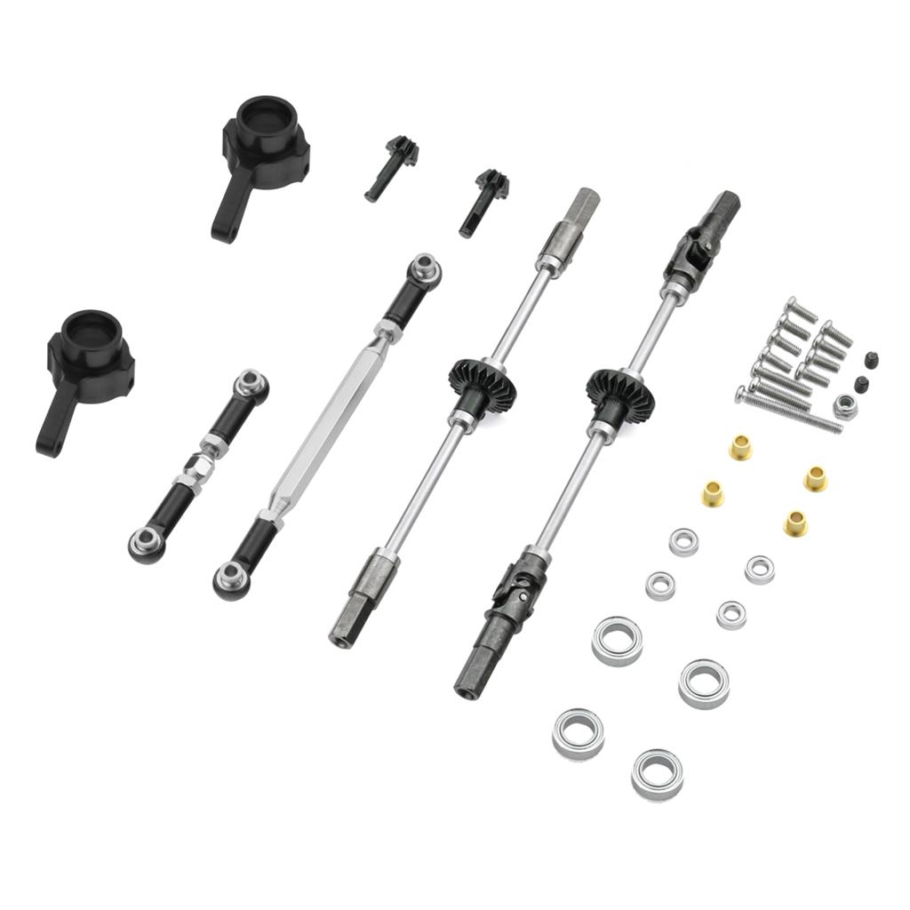 RC Car Upgrade Metal Gear Axle Kits for MN D90 MN99 1/12 Scale Monster Truck Climbing Buggy Car DIY Modified Replacement Accs