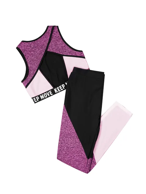 Trilogy Gymnasticsgirls' Activewear Set - Sleeveless O-neck Top