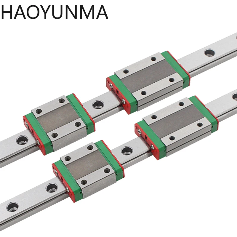 Miniature Rail Guide Slide Linear  Sliding Block CNC Tool 300mm MGN7/9/12/15 