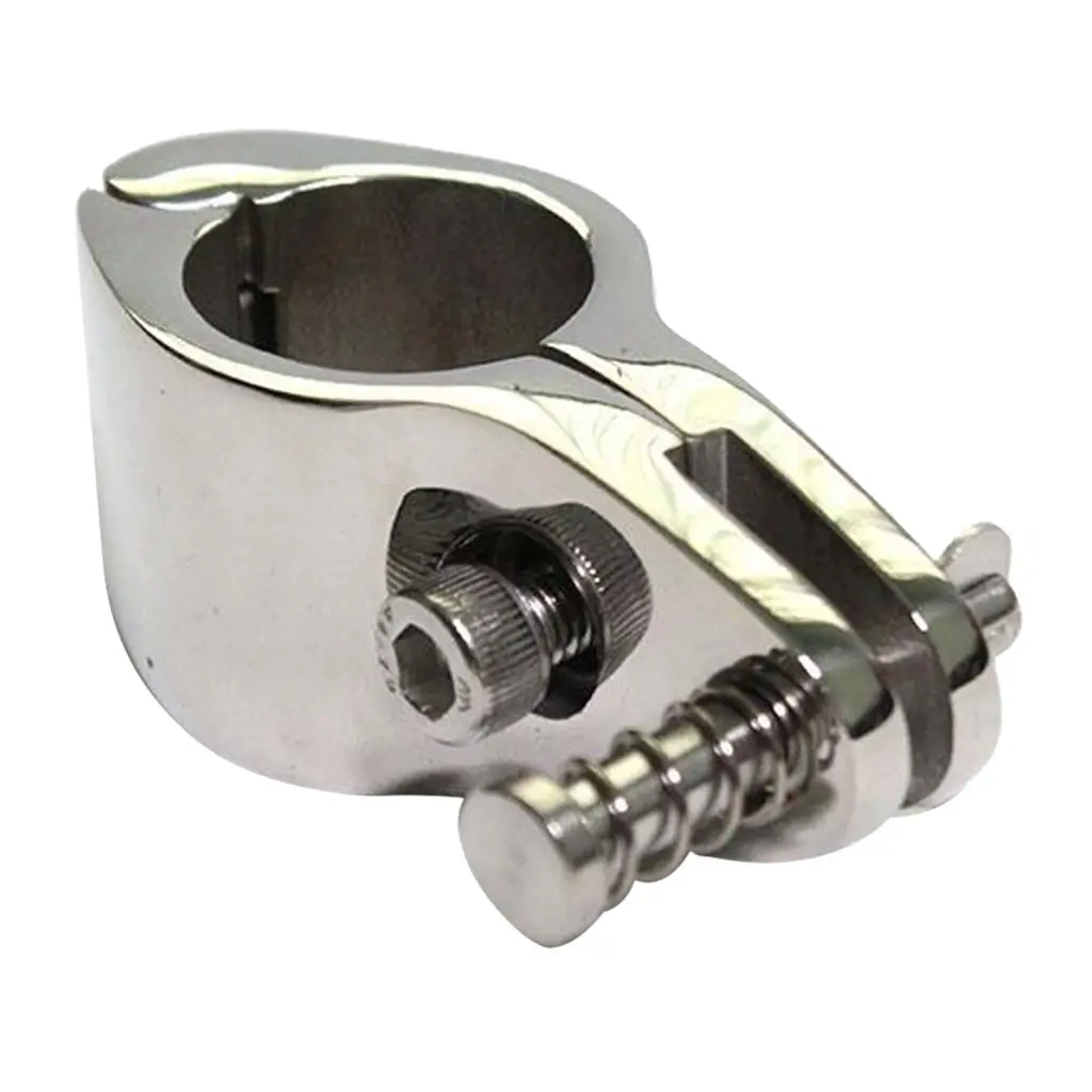 Marine Grade 316 Stainless Steel Top Jaw Slide Boat Hardware Fitting for 25mm Round Tube