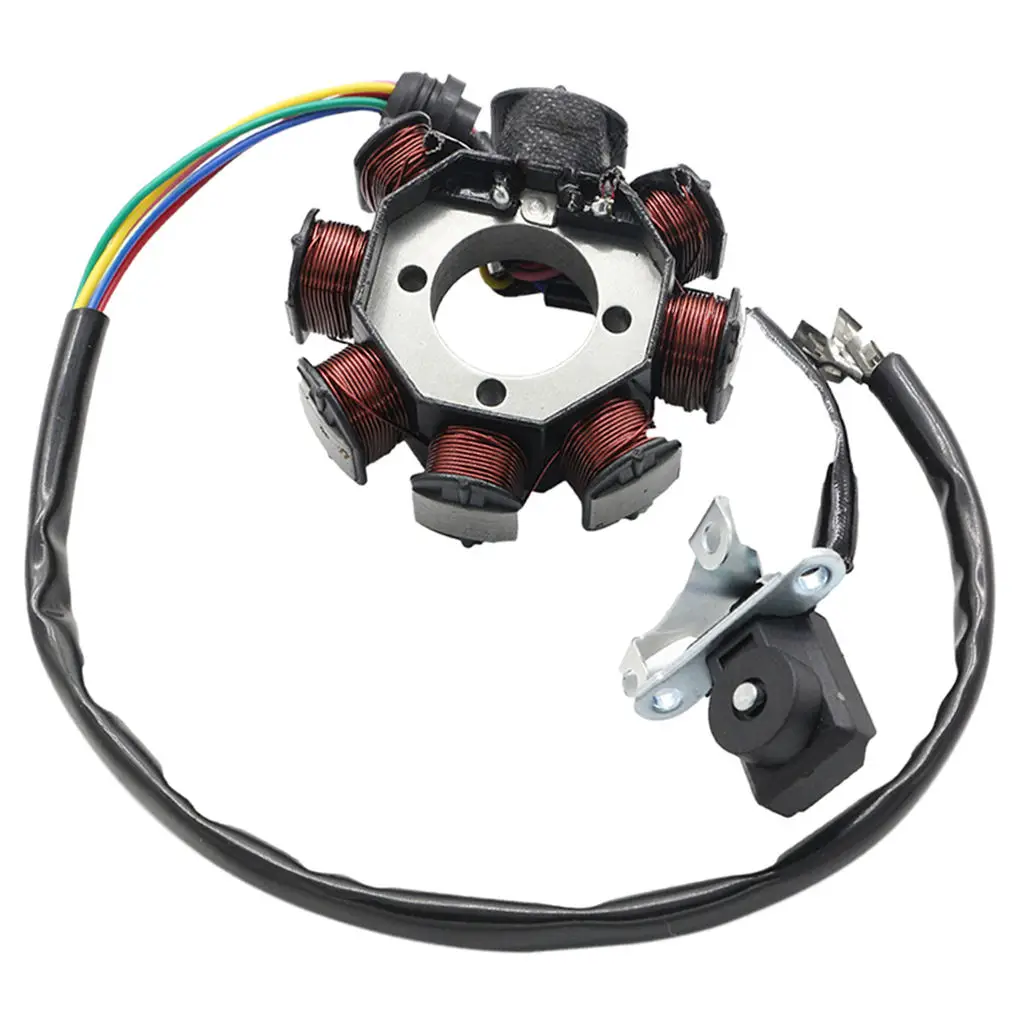 12V Metal New Magneto Stator Ignition Coil Armature Module fit for ATV Motorcross Motorbike