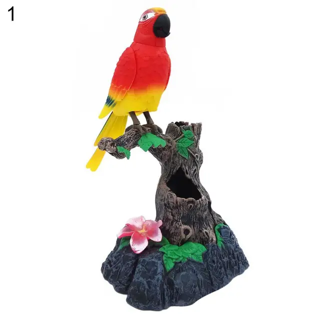 SAFIGLE 1 Conjunto Papagaio Brinquedo De Controle De Voz Animais De  Estimação Eletrônicos Conjuntos De Jogos Para Crianças Brinquedos De  Quebra-Cabeça