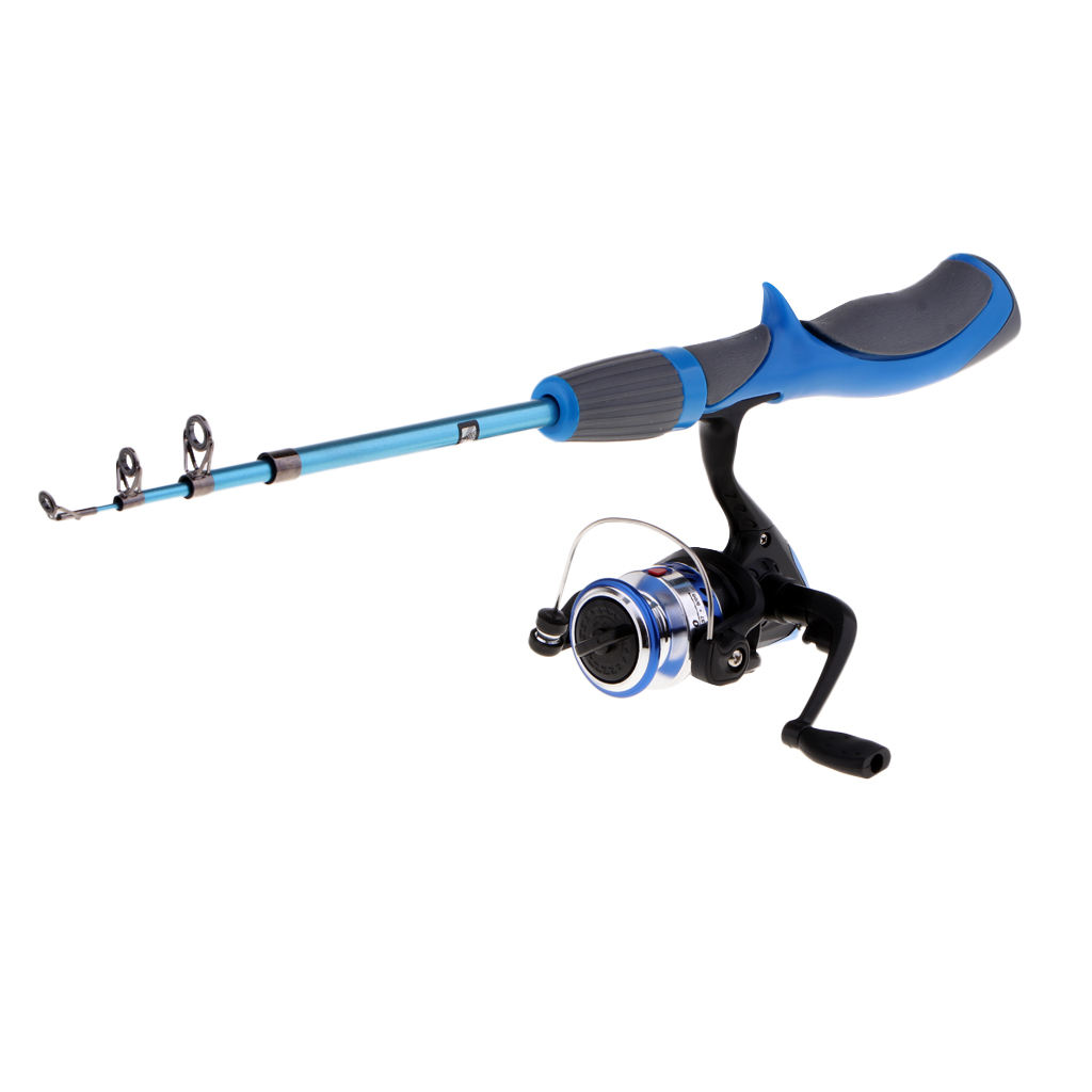 1.2M Ice Fishing Reel & Rod Combo for a Beginner First  Combo Fishing Rods for Fisherman
