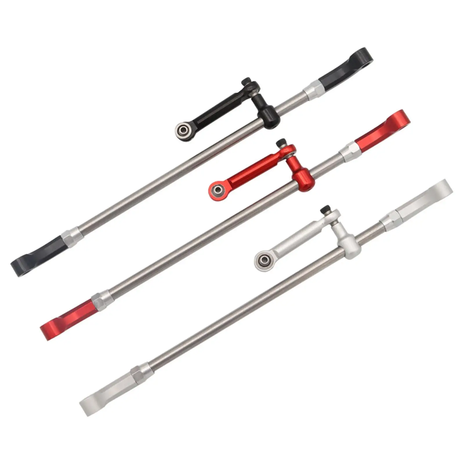 Aluminum Alloy Front Steering Tie Rod Replacements Replacements for 1/8 Losi LMT Monster Truck Model Buggy Parts