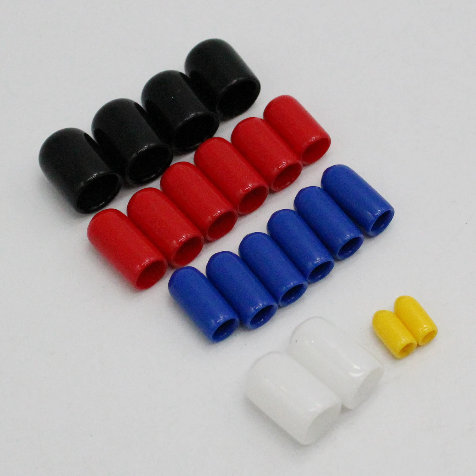 20pcs PVC Vacuum Cap Assortment 1/8in 3/16in 1/4in 3/8in 5/16in Set Kit For Chevy Car Accessories Hoses & Clamps