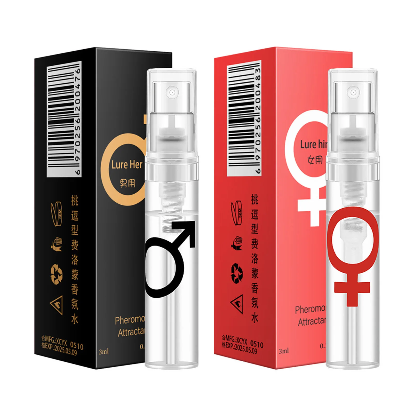 3ml Pheromone Sex Attractant Perfume Flirt Fragrance Scented for women Pure Romance Perfume Aphrodisiac Perfume