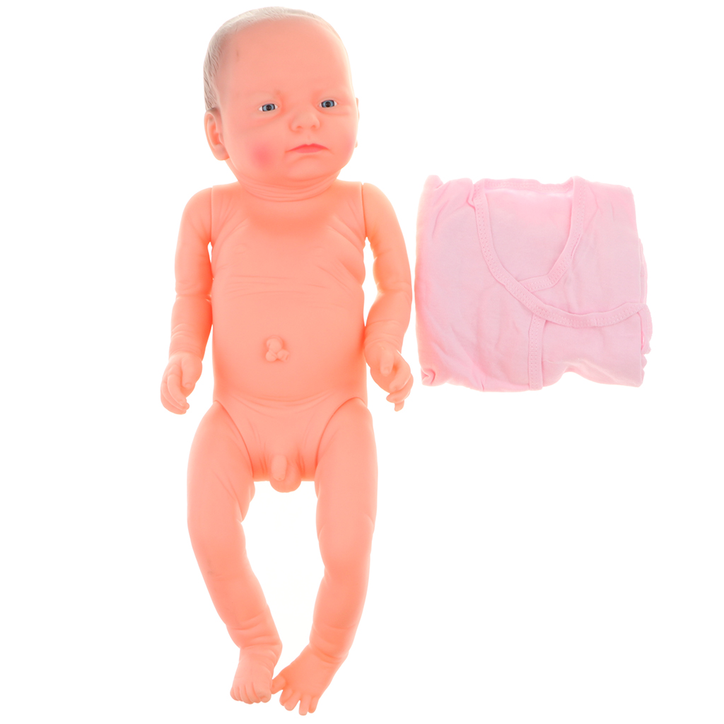 Vinyl Baby Boy Doll Anatomically Correct Joint Ball Body Model Toy