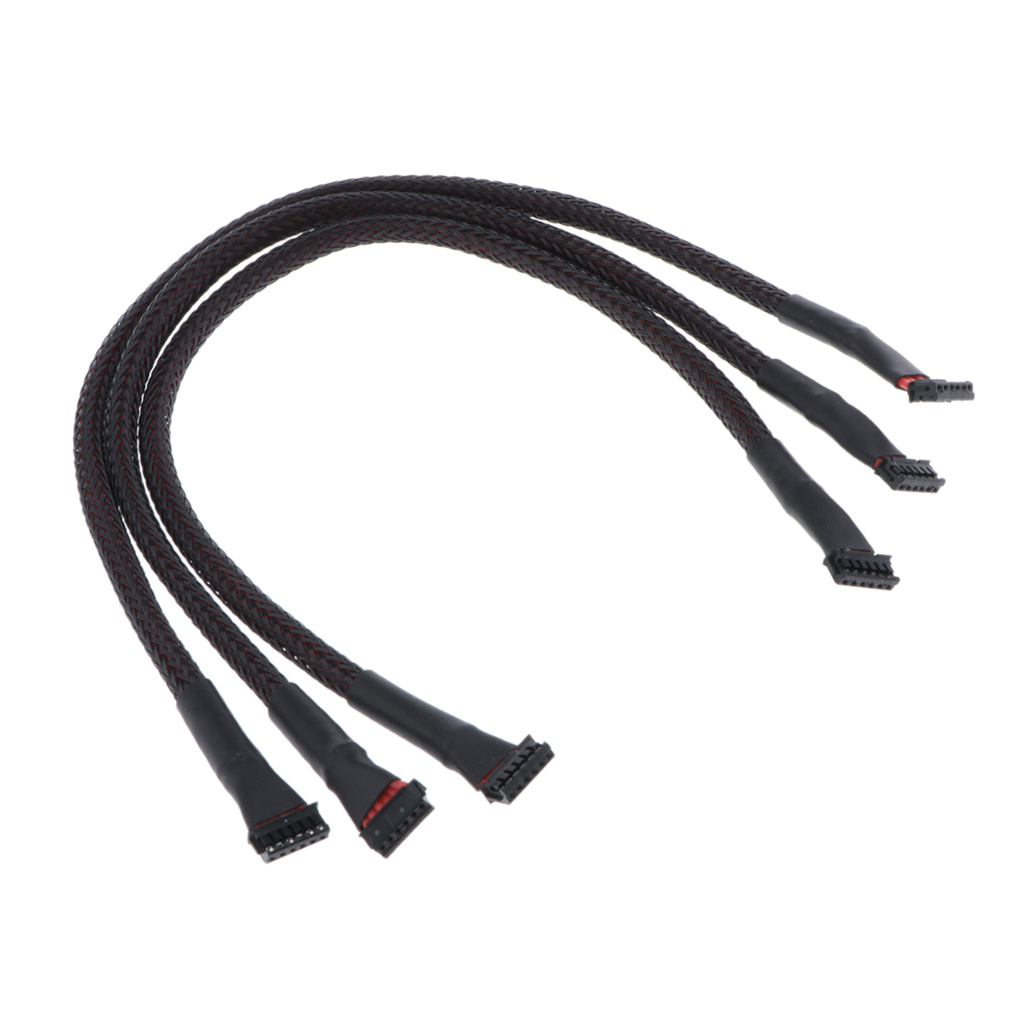 3pcs Brushless Motor Sensor Wire Cable 250mm for 1/10 RC Car Buggy Model Toy