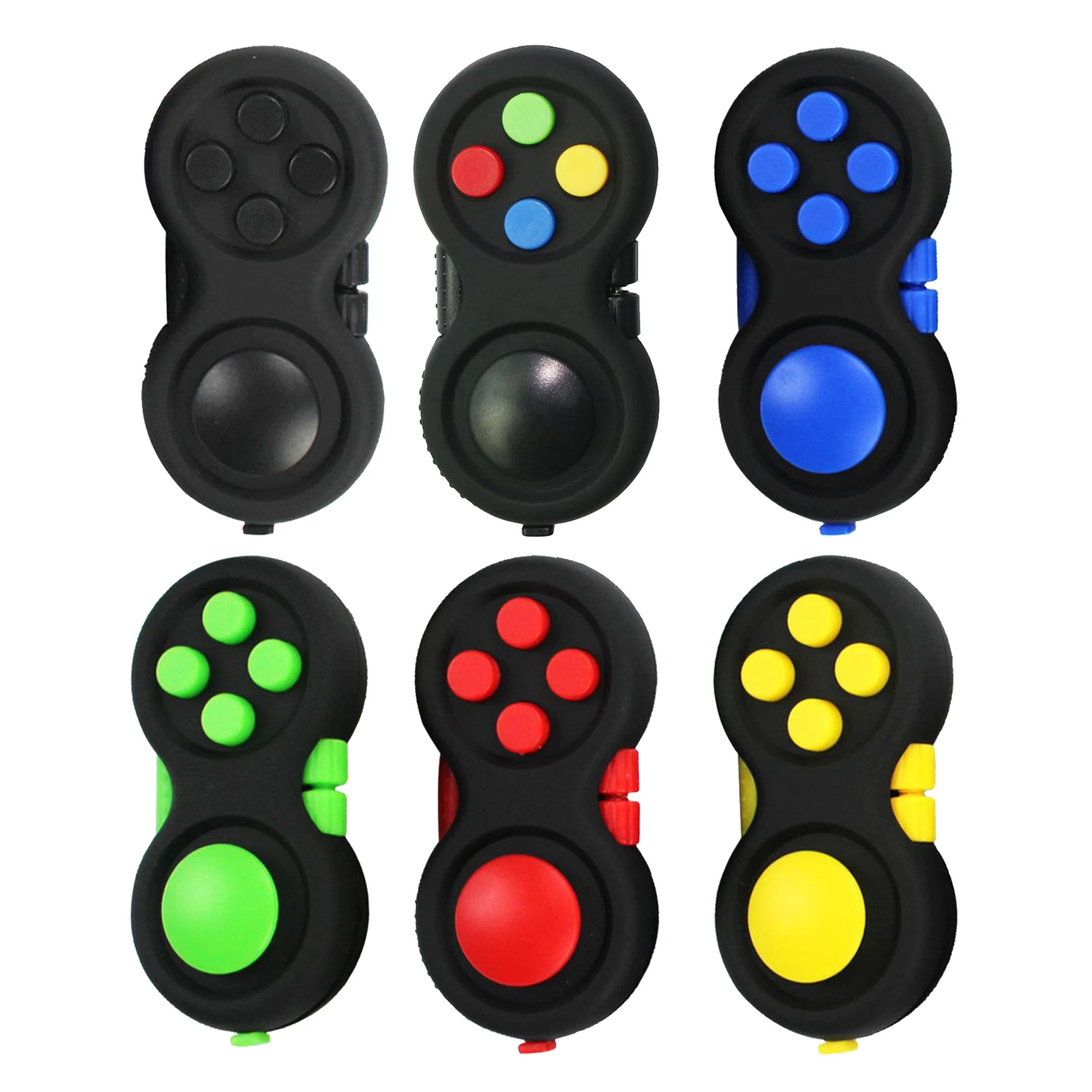 Mini Portable Fidget Pad Anxiety Stress Relief Hand Toy for All Ages All in one