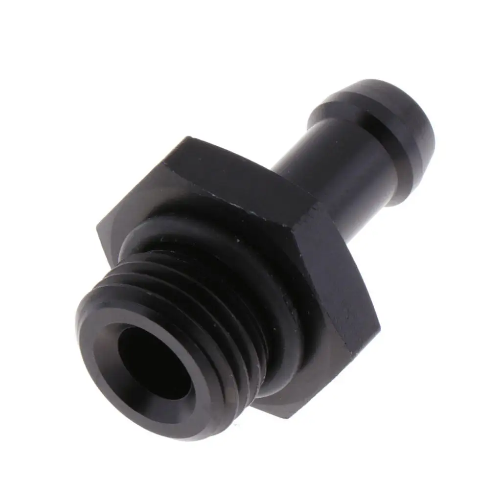 -6 AN Male AN Flare to 5/16 Hose Barb Adapter, Aluminum Fuel Hose Fittings