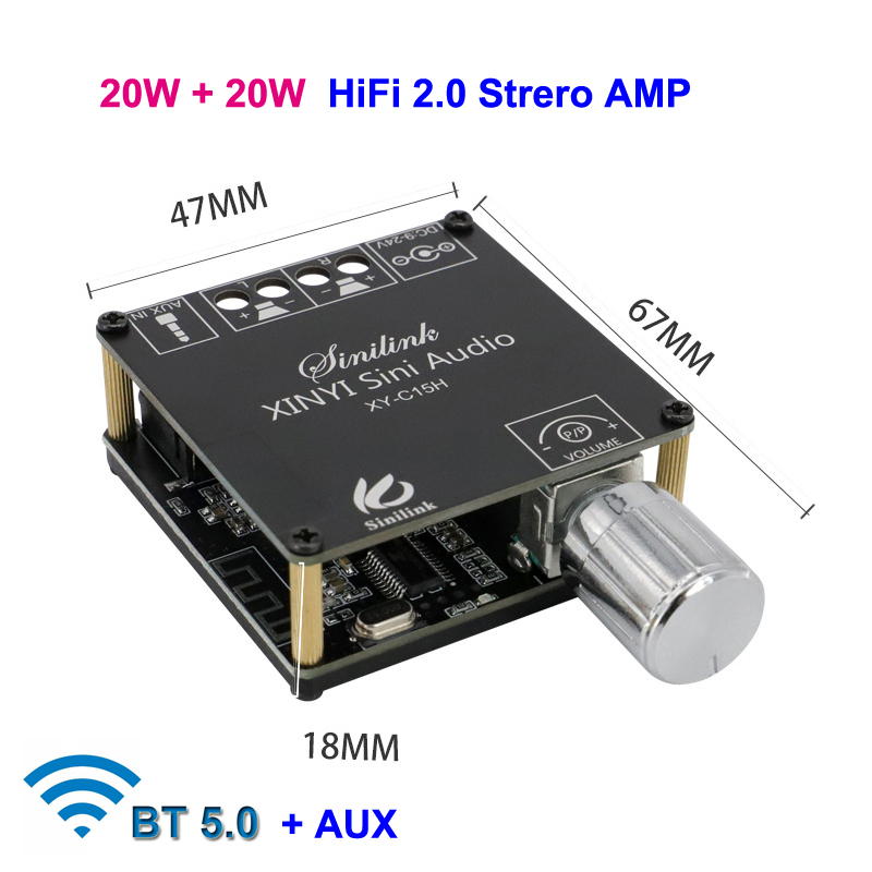 Title 2, Altoparlante audio Bluetooth da 20 W Amplificat...