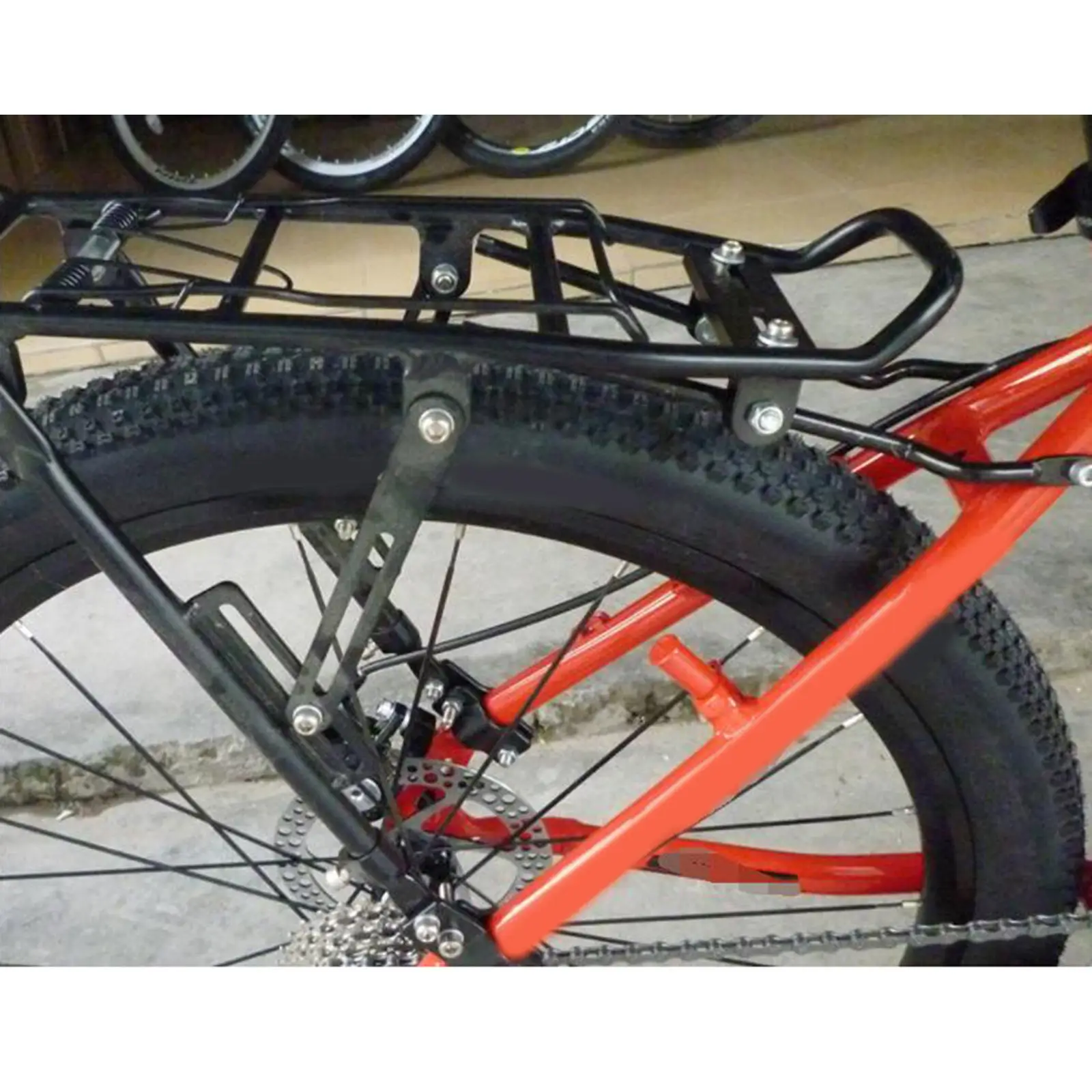 Bicycle Rear Cargo Bike Touring Load Rack Shelf Racks Shelf Tailstock Equipment Suitable For 24