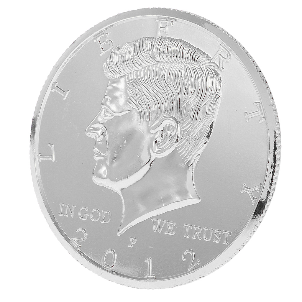 Double Side Jumbo Metal Production Magic Coin Magician Gimmick Prop