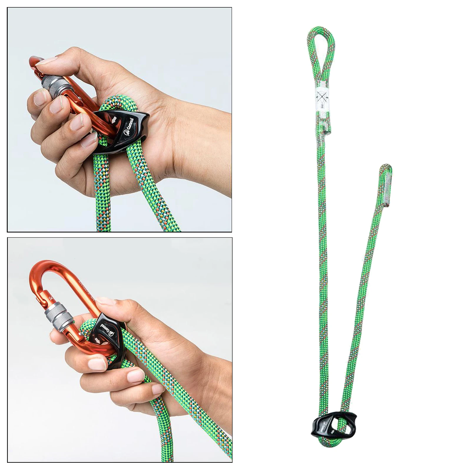 Dupont Line Rope Positioning Lanyard Aid Climbing Straps Adjustable 15-95cm