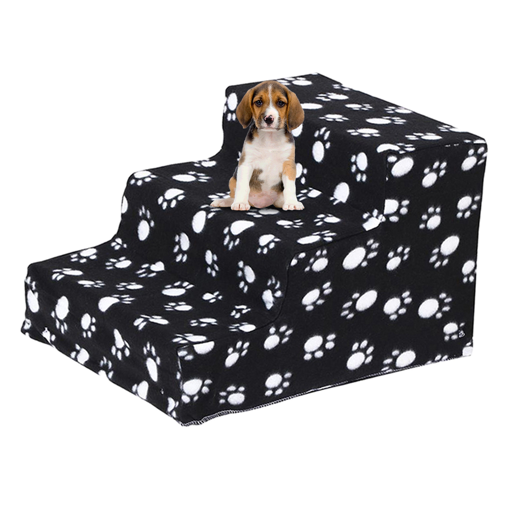 Dog House Dog Stairs Pet  Stairs for Small Dog Cat Pet Ramp Ladder Anti-slip Removable Cats Dogs Bed Stairs Pet Supplies