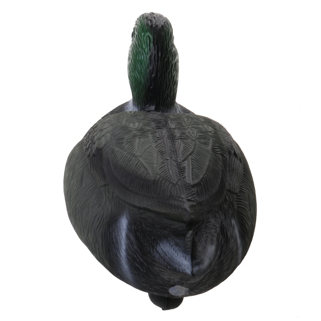 PE HUNTING DUCK DECOY MALLARD DUCK DRAKE FLOATING KEEL DEADLY