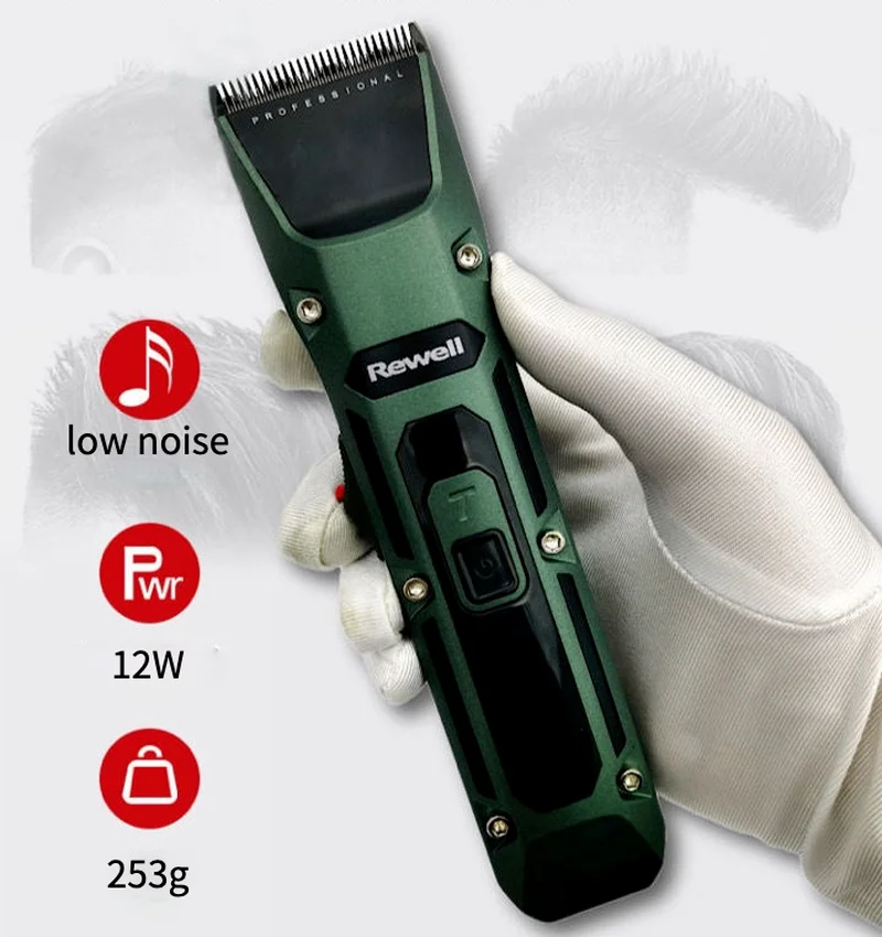 Professional cordless 15 speed adjustable hair trimmer for men beard hair clipper electric hair cutting machine barber shop kit