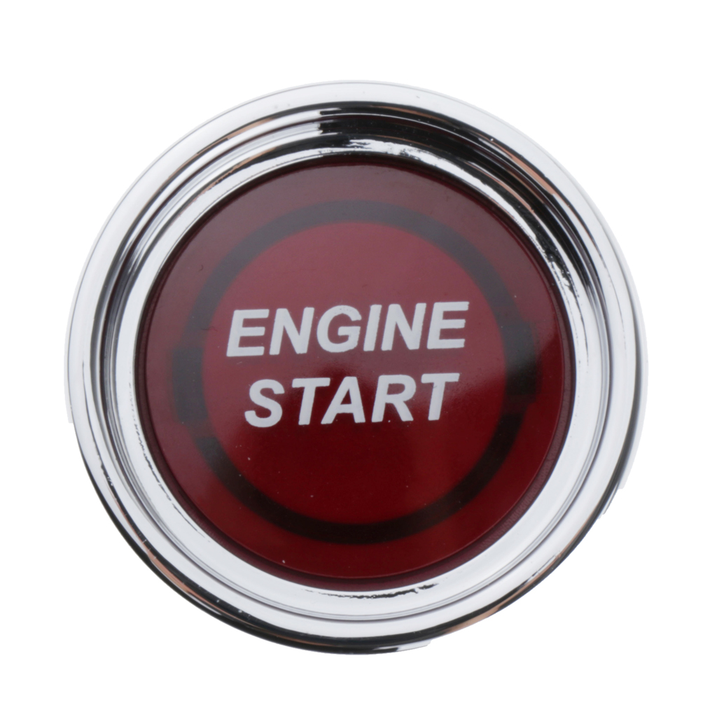 12V Car Engine Push to Start Ignition Switch Button Kits Universal
