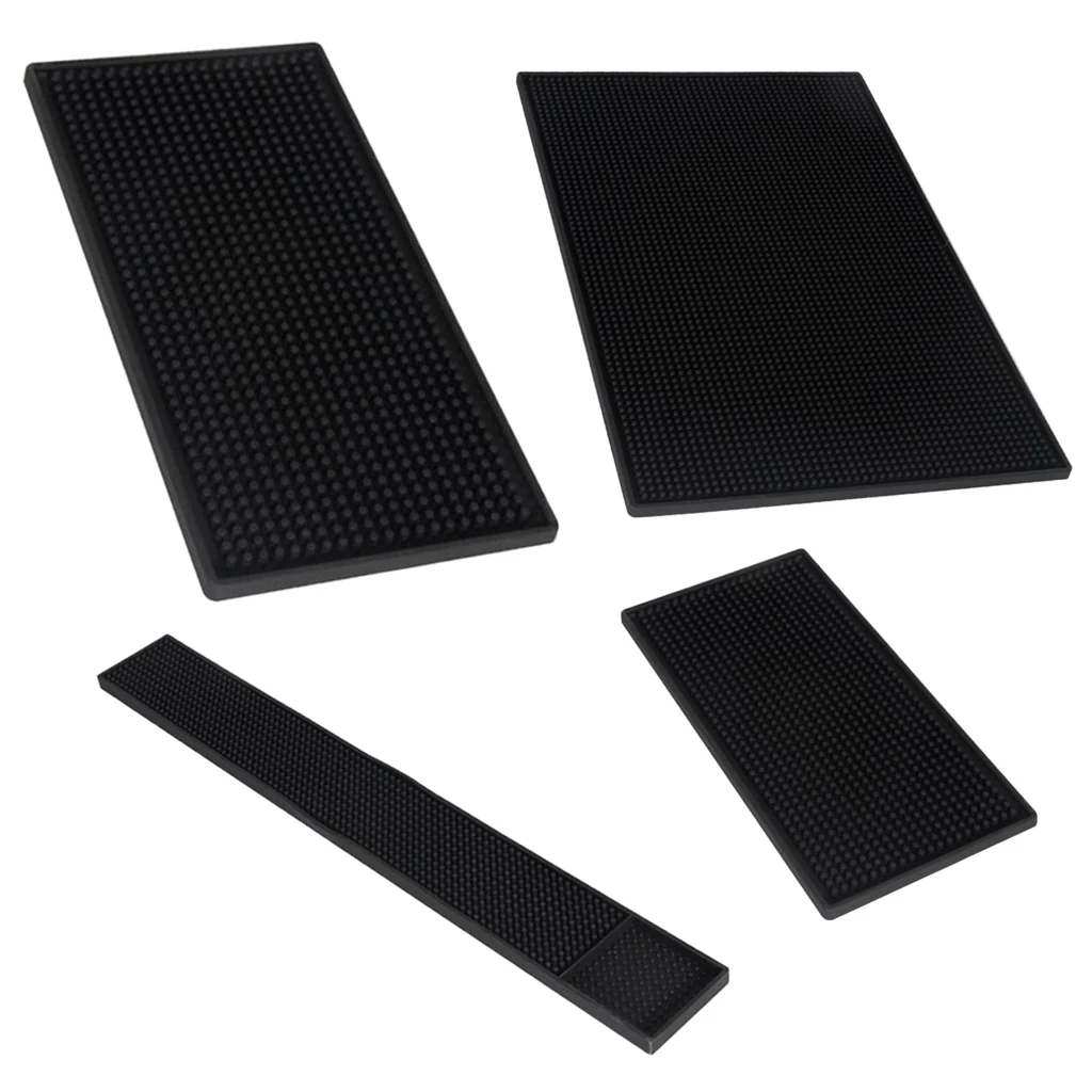 PVC Beer Mat Non Slip Food Safe Bars Service Drip Insulation Desk Home Decor