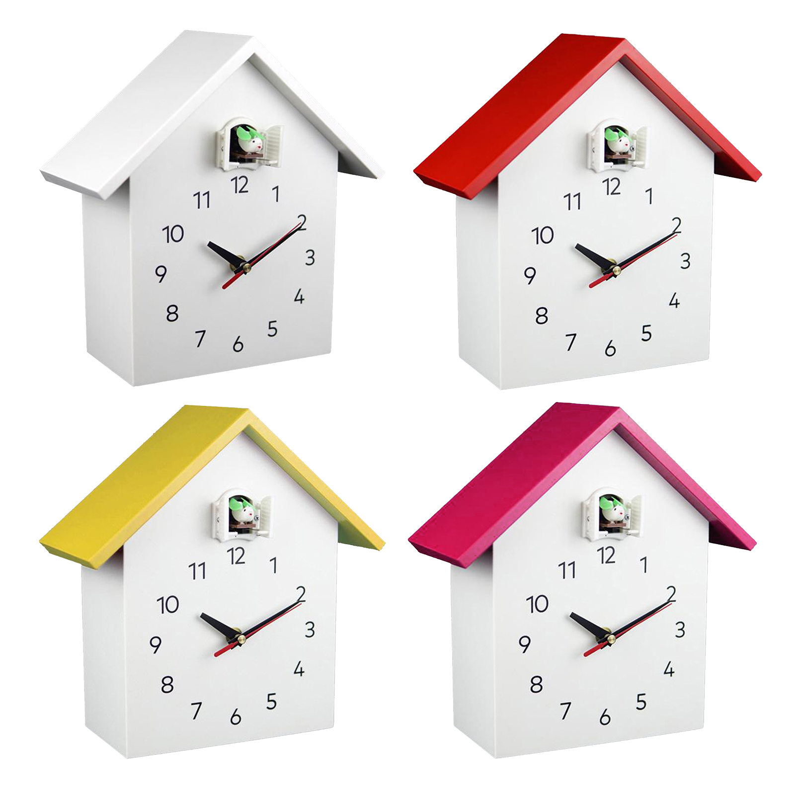 Cuckoo Clock Pendulum Quartz Wall Clock Shelf School Livingroom Decortaion